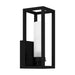 Myhouse Lighting Quoizel - NEV8405MBK - One Light Outdoor Lantern - Neville - Matte Black