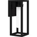 Myhouse Lighting Quoizel - NEV8405MBK - One Light Outdoor Lantern - Neville - Matte Black