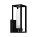 Myhouse Lighting Quoizel - NEV8406MBK - One Light Outdoor Lantern - Neville - Matte Black