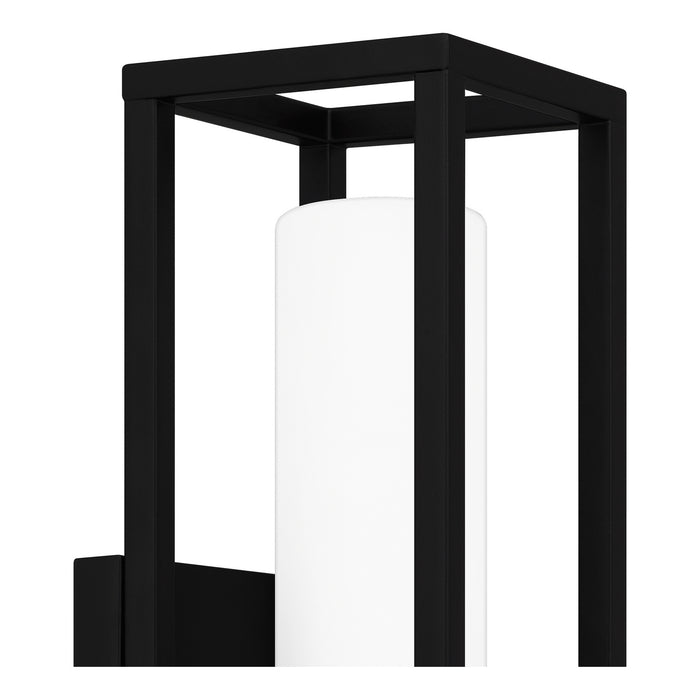 Myhouse Lighting Quoizel - NEV8406MBK - One Light Outdoor Lantern - Neville - Matte Black