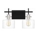 Myhouse Lighting Quoizel - PEN8616MBK - Two Light Bath - Pensbury - Matte Black