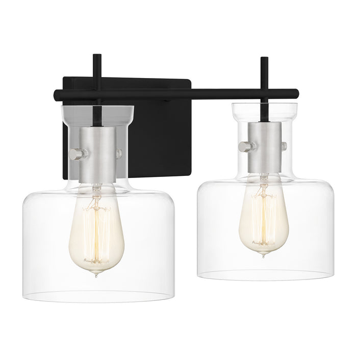 Myhouse Lighting Quoizel - PEN8616MBK - Two Light Bath - Pensbury - Matte Black