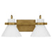 Myhouse Lighting Quoizel - RGN8617WS - Two Light Bath - Regency - Weathered Brass