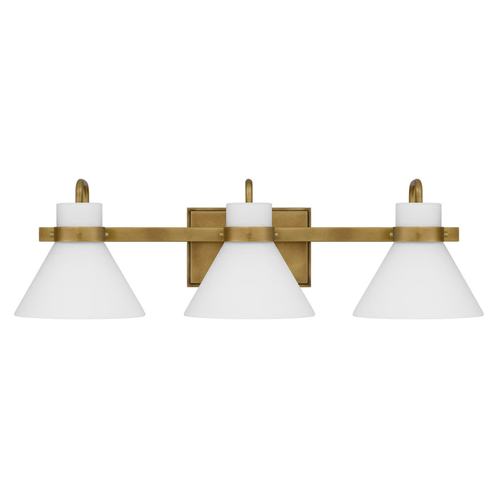 Myhouse Lighting Quoizel - RGN8625WS - Three Light Bath - Regency - Weathered Brass