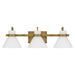 Myhouse Lighting Quoizel - RGN8625WS - Three Light Bath - Regency - Weathered Brass