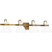 Myhouse Lighting Quoizel - RGN8635WS - Four Light Bath - Regency - Weathered Brass