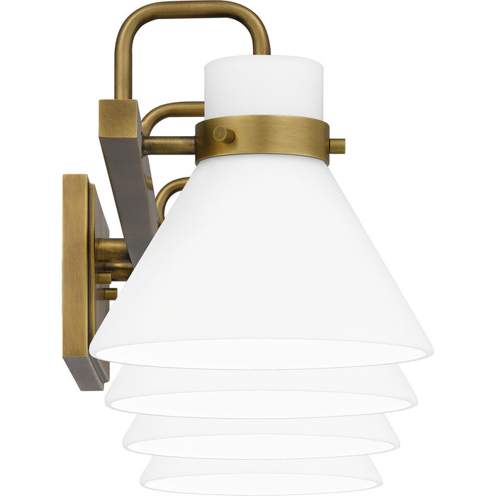 Myhouse Lighting Quoizel - RGN8635WS - Four Light Bath - Regency - Weathered Brass