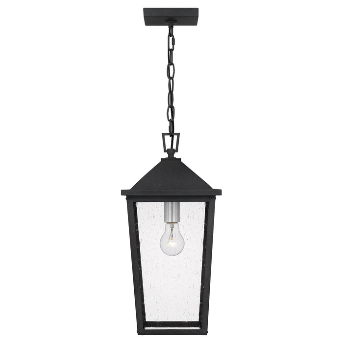 Myhouse Lighting Quoizel - STNL1909MB - One Light Outdoor Hanging Lantern - Stoneleigh - Mottled Black