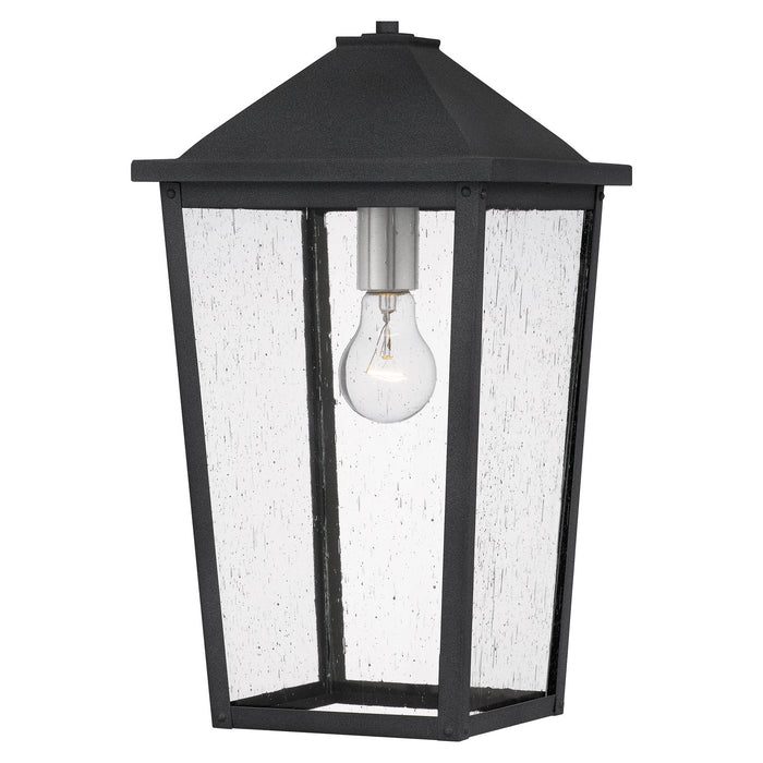 Myhouse Lighting Quoizel - STNL1909MB - One Light Outdoor Hanging Lantern - Stoneleigh - Mottled Black