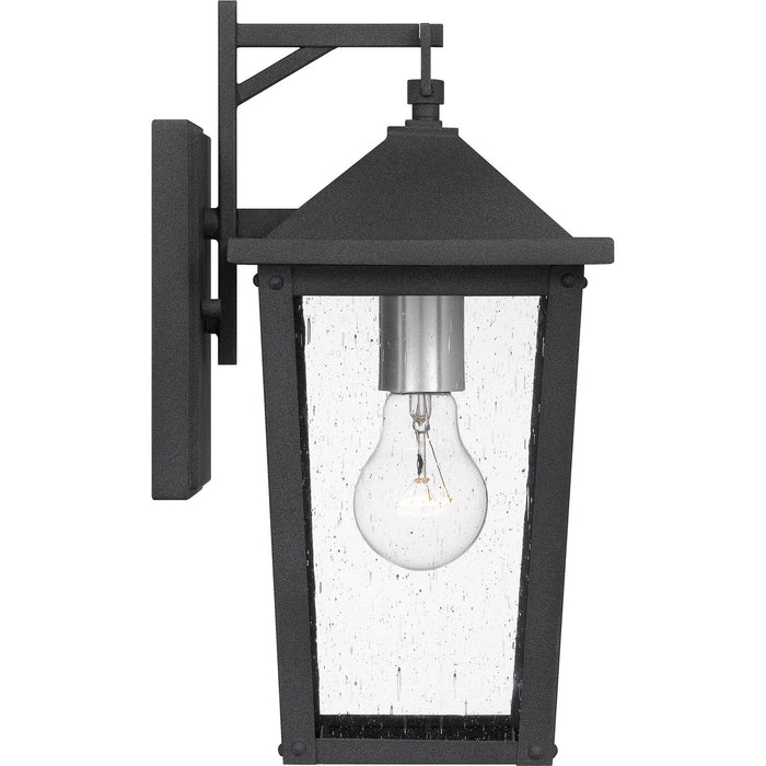 Myhouse Lighting Quoizel - STNL8407MB - One Light Outdoor Wall Mount - Stoneleigh - Mottled Black