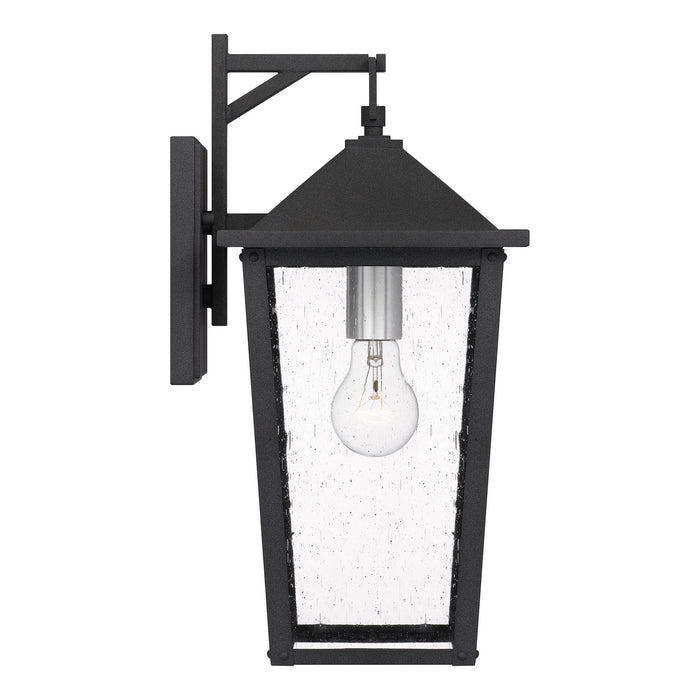 Myhouse Lighting Quoizel - STNL8408MB - One Light Outdoor Wall Mount - Stoneleigh - Mottled Black