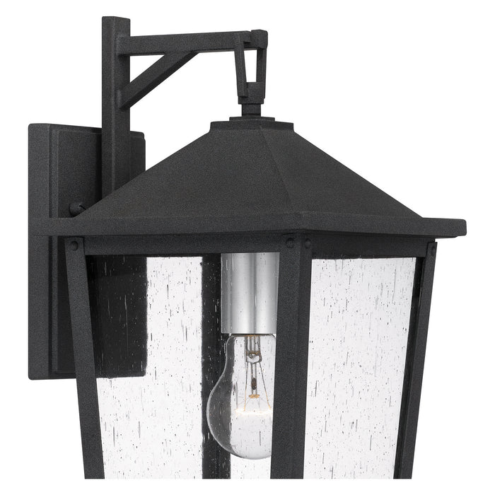 Myhouse Lighting Quoizel - STNL8408MB - One Light Outdoor Wall Mount - Stoneleigh - Mottled Black