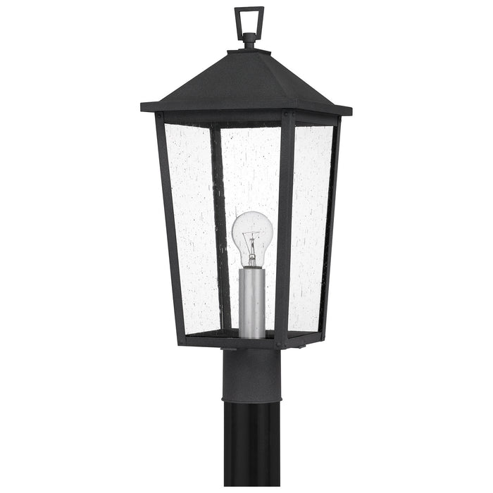 Myhouse Lighting Quoizel - STNL9009MB - One Light Outdoor Post Mount - Stoneleigh - Mottled Black