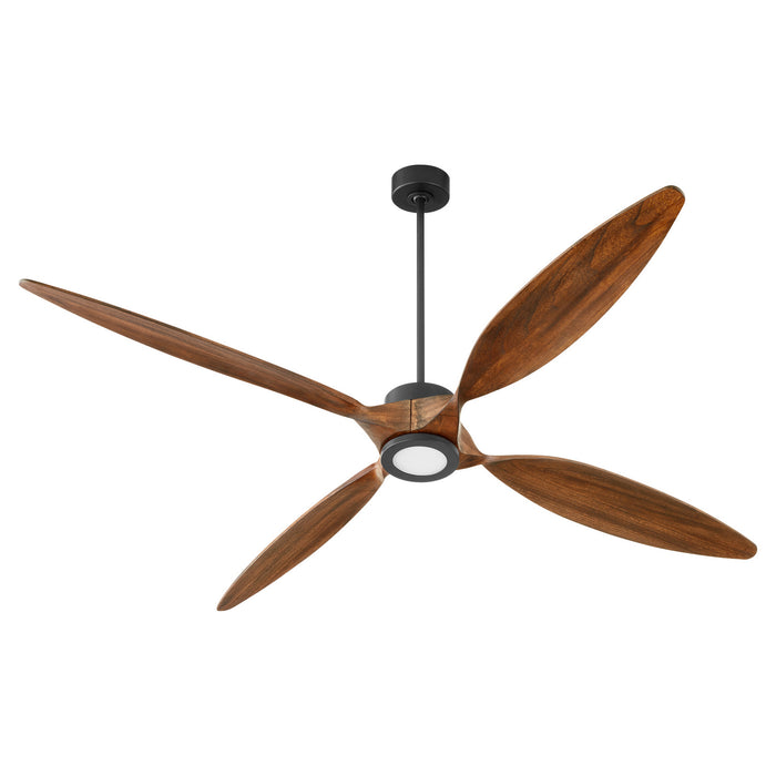 Myhouse Lighting Quorum - 28804-59 - 80"Ceiling Fan - Papillon - Matte Black