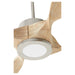 Myhouse Lighting Quorum - 28804-65 - 80"Ceiling Fan - Papillon - Satin Nickel