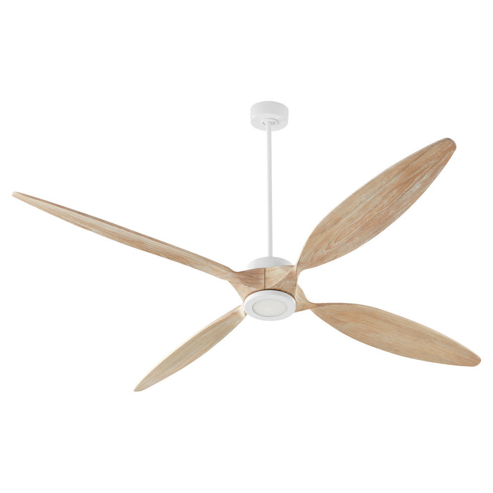 Myhouse Lighting Quorum - 28804-8 - 80"Ceiling Fan - Papillon - Studio White