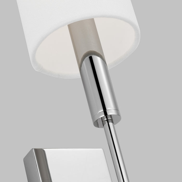 Myhouse Lighting Visual Comfort Studio - EW1161PN - One Light Wall Sconce - Brianna - Polished Nickel