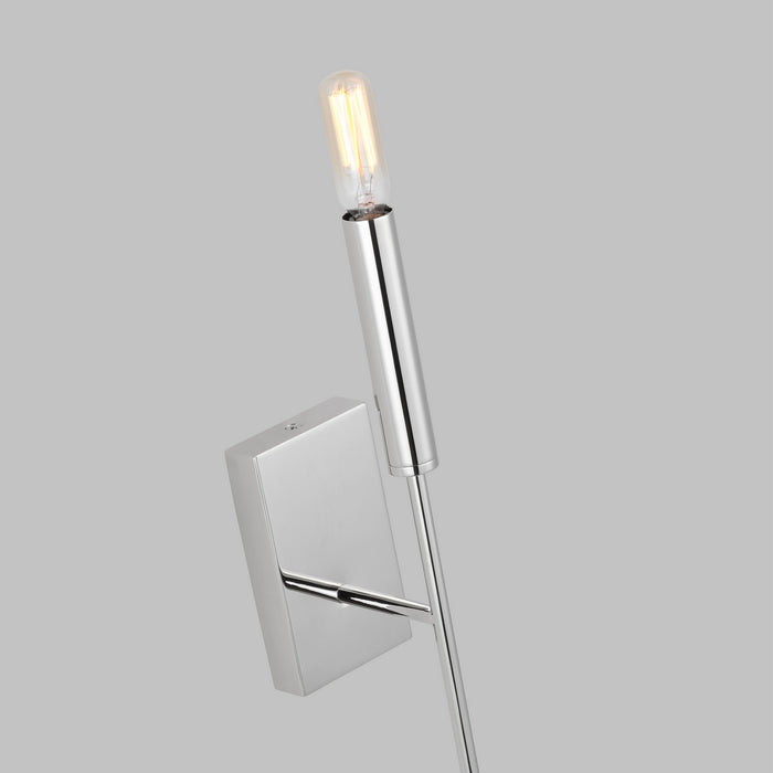 Myhouse Lighting Visual Comfort Studio - EW1161PN - One Light Wall Sconce - Brianna - Polished Nickel