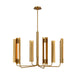 Myhouse Lighting Visual Comfort Studio - KC1076BBS - LED Chandelier - Carson - Burnished Brass