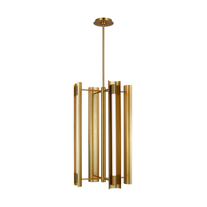 Myhouse Lighting Visual Comfort Studio - KP1104BBS - LED Pendant - Carson - Burnished Brass