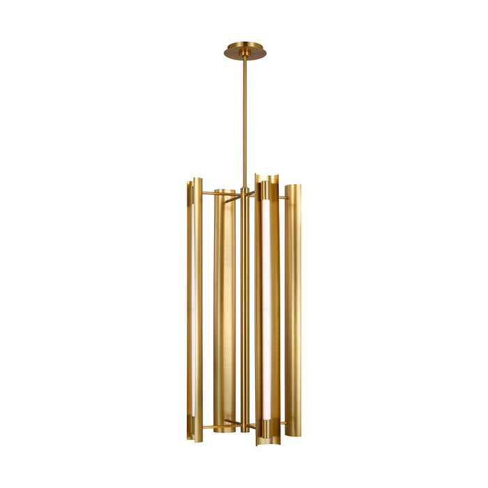 Myhouse Lighting Visual Comfort Studio - KP1114BBS - LED Pendant - Carson - Burnished Brass