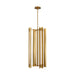 Myhouse Lighting Visual Comfort Studio - KP1114BBS - LED Pendant - Carson - Burnished Brass