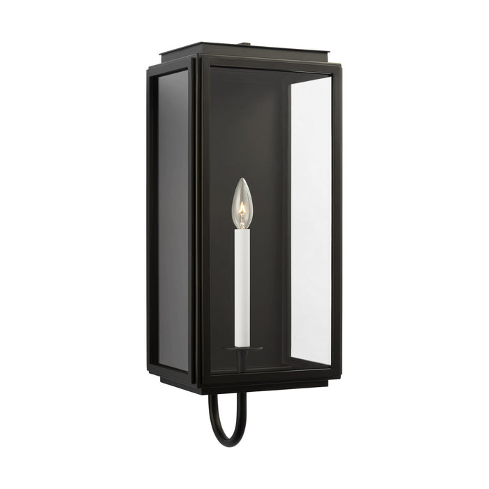 Myhouse Lighting Visual Comfort Studio - LO1011TXB - One Light Wall Lantern - Edgar - Textured Black