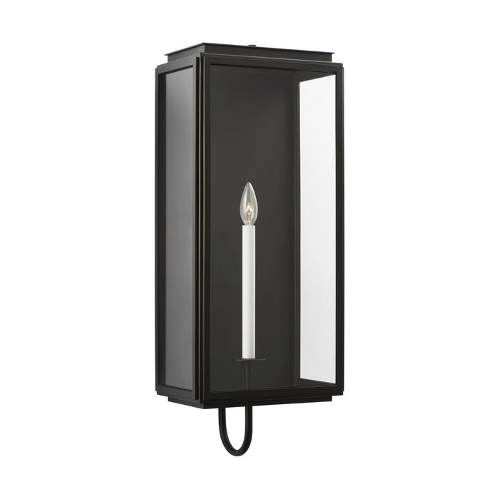 Myhouse Lighting Visual Comfort Studio - LO1021TXB - One Light Wall Lantern - Edgar - Textured Black