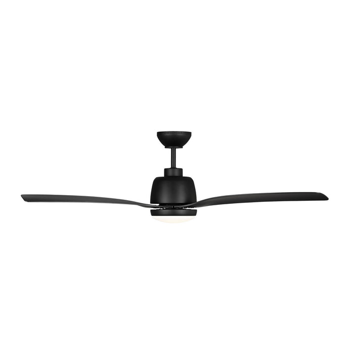 Myhouse Lighting Visual Comfort Fan - 3AVLCR54MBKD - 54``Ceiling Fan - Avila Coastal 54 LED - Midnight Black