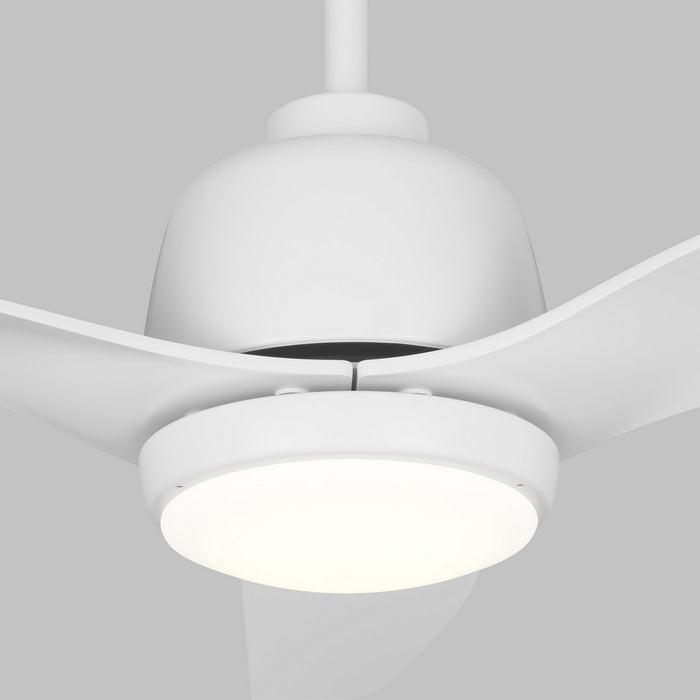 Myhouse Lighting Visual Comfort Fan - 3AVLCR54RZWD - 54``Ceiling Fan - Avila Coastal 54 LED - Matte White