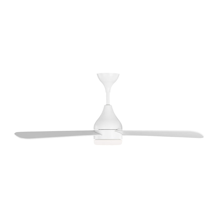 Myhouse Lighting Visual Comfort Fan - 3STMSM52RZWD - 52``Ceiling Fan - Streaming 52 Smart LED - Matte White