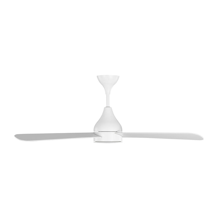 Myhouse Lighting Visual Comfort Fan - 3STMSM52RZWD - 52``Ceiling Fan - Streaming 52 Smart LED - Matte White