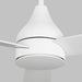 Myhouse Lighting Visual Comfort Fan - 3STMSM52RZWD - 52``Ceiling Fan - Streaming 52 Smart LED - Matte White