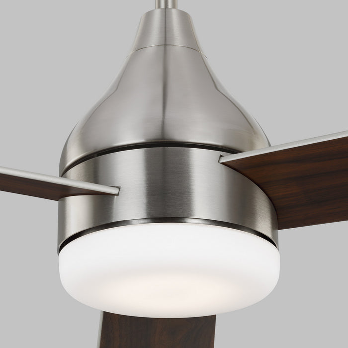 Myhouse Lighting Visual Comfort Fan - 3STMSM60BSD - 60``Ceiling Fan - Streaming 60 Smart LED - Brushed Steel