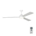 Myhouse Lighting Visual Comfort Fan - 3STMSM60RZWD - 60``Ceiling Fan - Streaming 60 Smart LED - Matte White