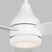 Myhouse Lighting Visual Comfort Fan - 3STMSM60RZWD - 60``Ceiling Fan - Streaming 60 Smart LED - Matte White