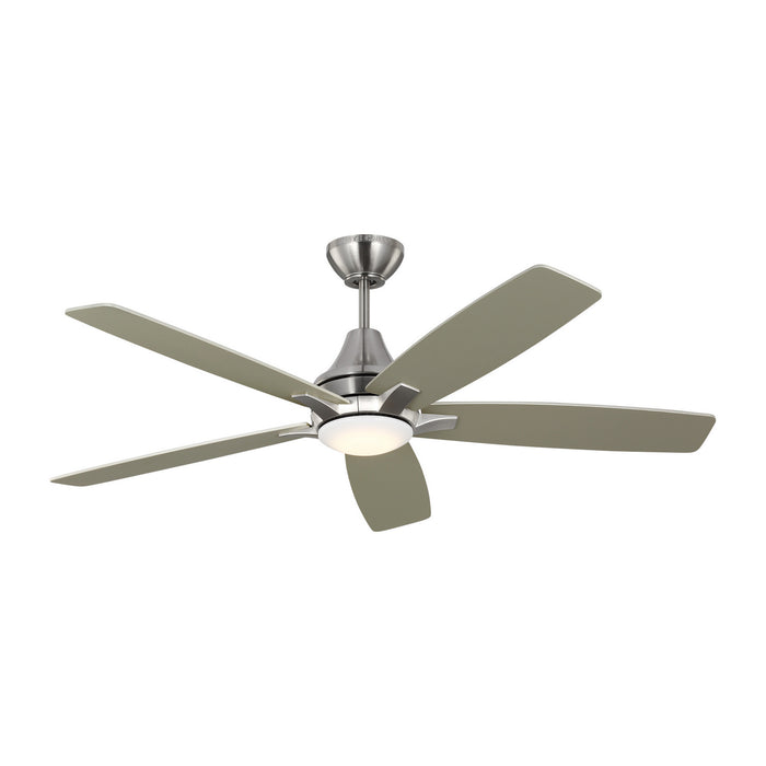 Myhouse Lighting Generation Lighting - 5LWDR52BSD - 52"Ceiling Fan - Lowden - Brushed Steel