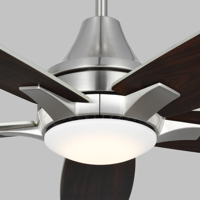 Myhouse Lighting Generation Lighting - 5LWDR52BSD - 52"Ceiling Fan - Lowden - Brushed Steel