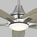 Myhouse Lighting Generation Lighting - 5LWDR52BSLGD - 52"Ceiling Fan - Lowden - Brushed Steel