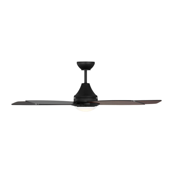 Myhouse Lighting Generation Lighting - 5LWDR52MBKD - 52"Ceiling Fan - Lowden - Midnight Black