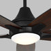 Myhouse Lighting Generation Lighting - 5LWDR52MBKD - 52"Ceiling Fan - Lowden - Midnight Black