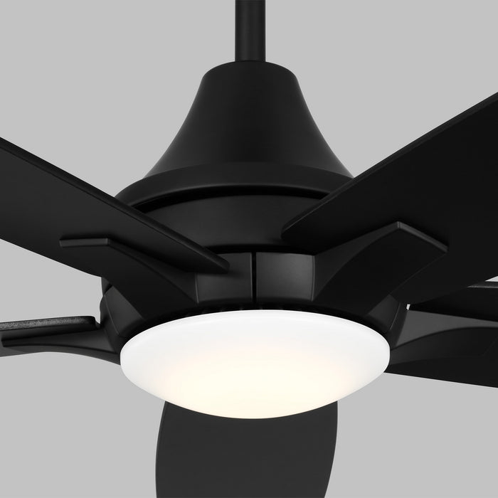 Myhouse Lighting Generation Lighting - 5LWDR52MBKD - 52"Ceiling Fan - Lowden - Midnight Black