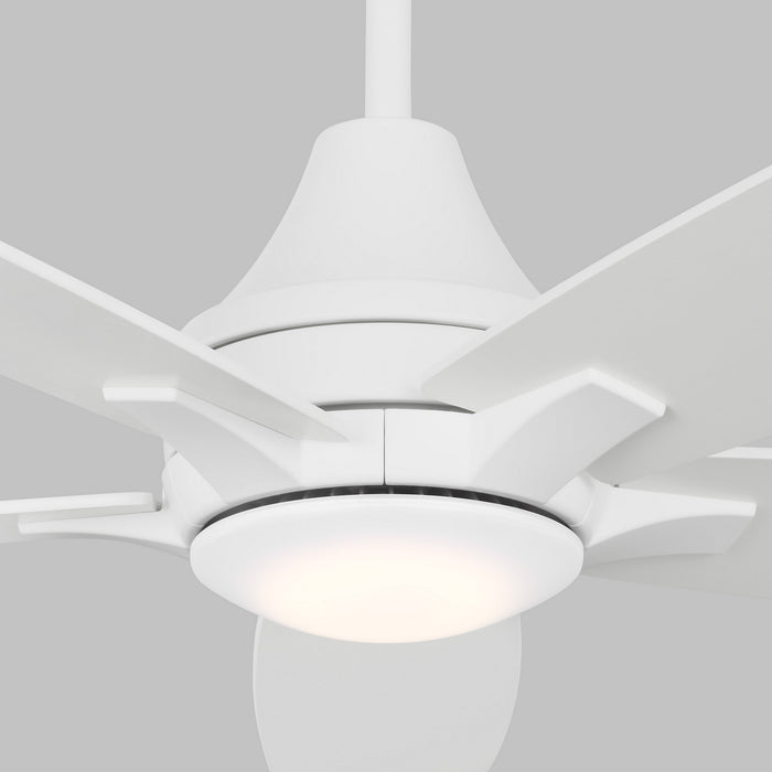 Myhouse Lighting Generation Lighting - 5LWDR52RZWD - 52"Ceiling Fan - Lowden - Matte White