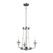 Myhouse Lighting Kichler - 52450CLP - Three Light Mini Chandelier - Vetivene - Classic Pewter