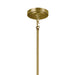 Myhouse Lighting Kichler - 52450NBR - Three Light Mini Chandelier - Vetivene - Natural Brass