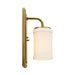 Myhouse Lighting Kichler - 52454NBR - One Light Wall Sconce - Vetivene - Natural Brass