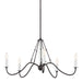 Myhouse Lighting Kichler - 52455AVI - Five Light Chandelier - Freesia - Anvil Iron