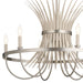 Myhouse Lighting Kichler - 52458NI - Six Light Chandelier - Baile - Brushed Nickel