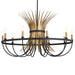 Myhouse Lighting Kichler - 52459BK - Ten Light Chandelier - Baile - Black