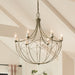 Myhouse Lighting Kichler - 52462CHZ - Six Light Chandelier - Topiary - Character Bronze